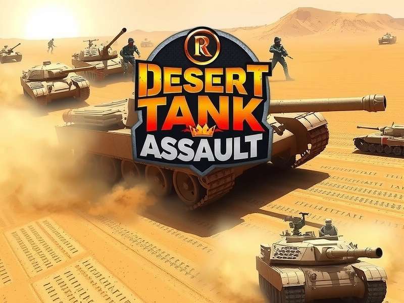 Desert Tank Assault Multiplayer Gameplay