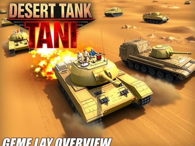 Desert Tank Assault Military Tactics